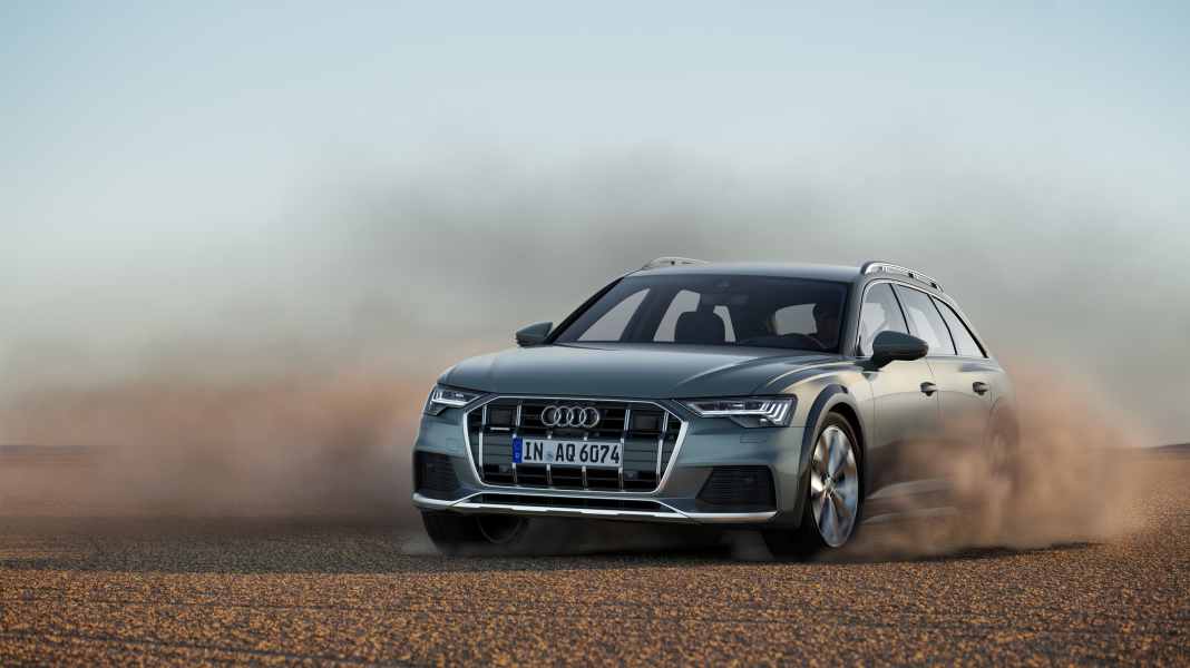 Audi A6 allroad quattro - Stadt, Land, Fluss