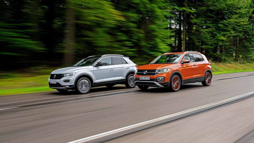 Vergleichstest: VW T-Roc vs. VW T-Cross - T-Time!
