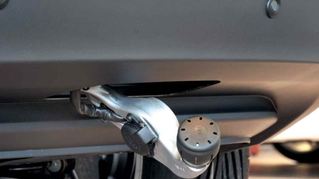 Schwenkbare Hängerkupplung für den Tiguan