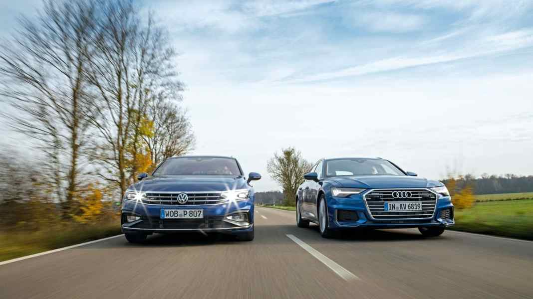 Vergleichstest: Audi A6 Avant vs. VW Passat Variant - Auf Augenhöhe?