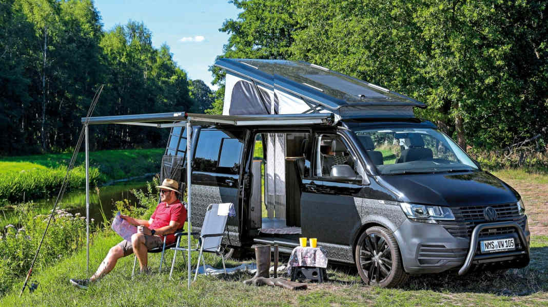 Nordvan MK490 T6.1: Drei Zimmer im Bulli