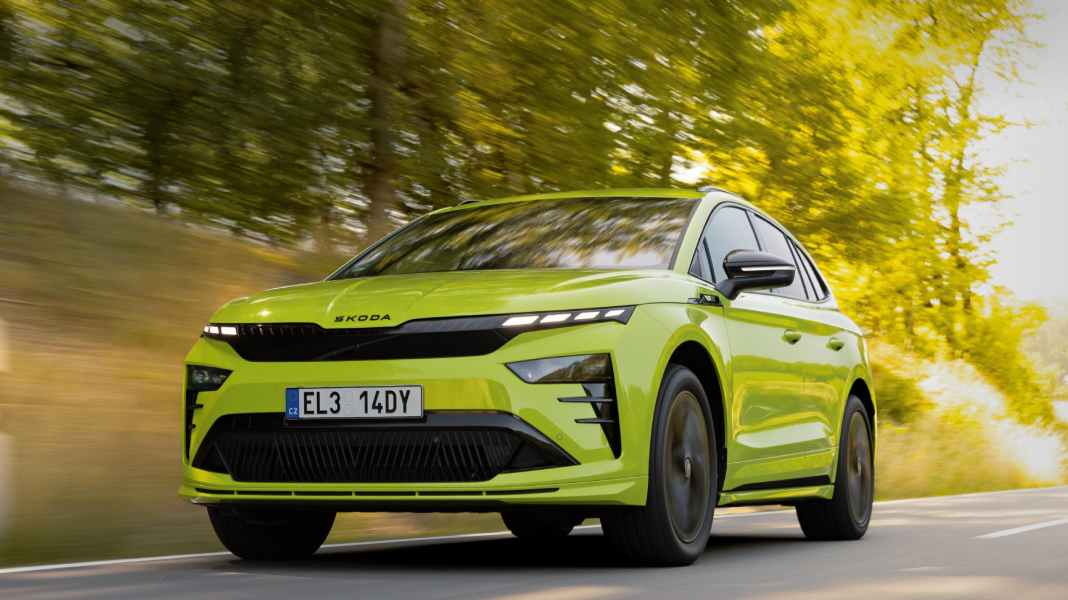 Škoda Enyaq RS: Giftiger Fahrspaß
