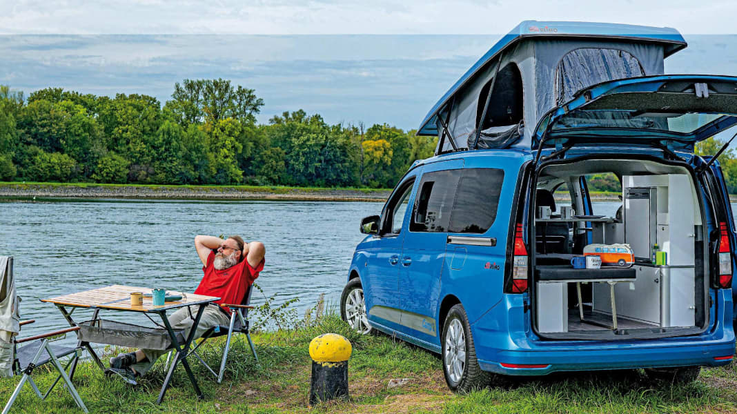 Camping Special - Caddy mit Hütchen