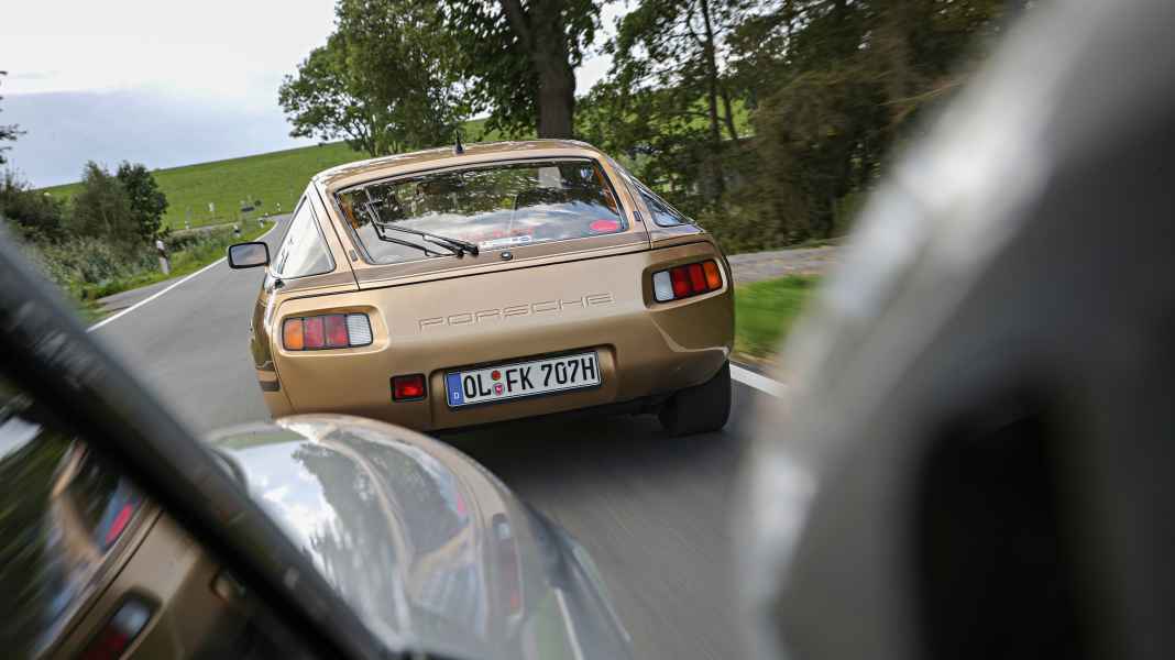 40 Jahre Porsche 928 / 928 versus Panamera: Gran Turismo