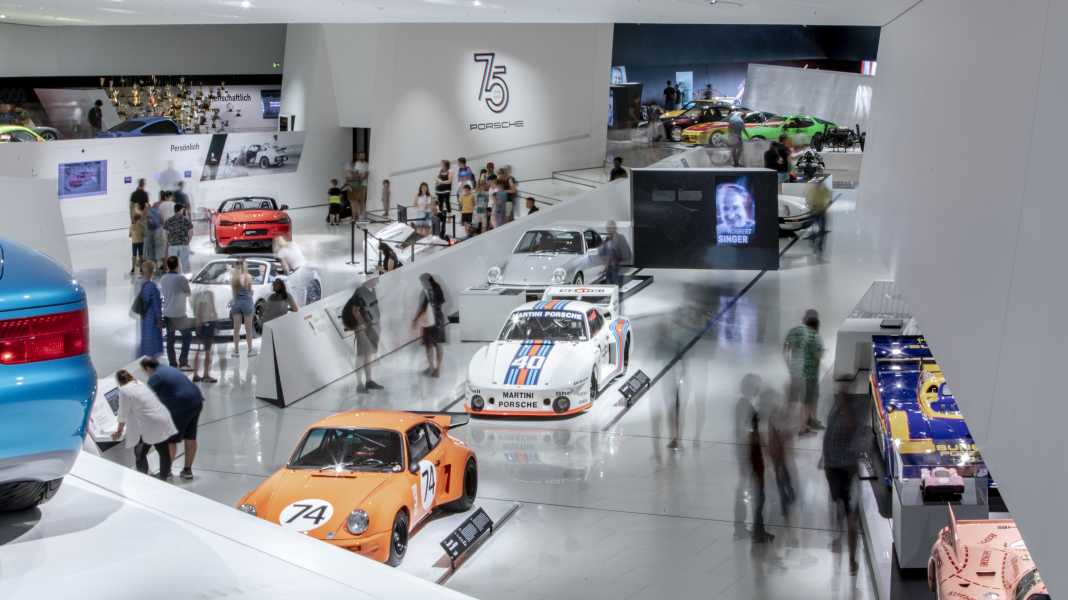 Neue Sonderausstellung im Porsche Museum zum Jubiläum „75 Jahre Porsche Sportwagen“
