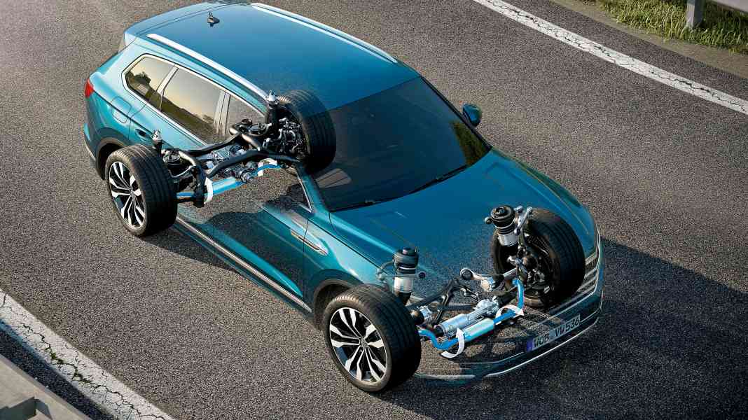 Fahrwerk VW Touareg: Hoch-Technologie