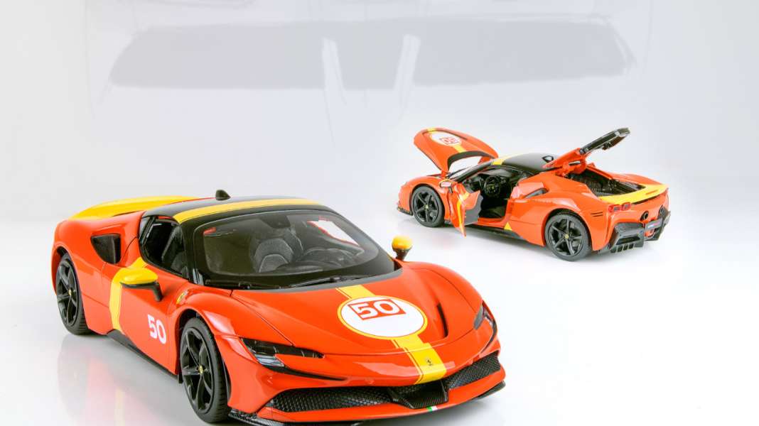 Ferrari SF90 Assetto Fiorano Nr. 50 von Bburago in 1:18 – Leichtgläubig