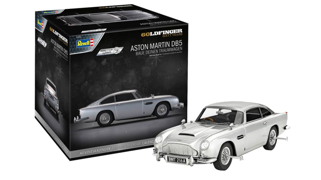 Revells Weihnachts-Bond: 24 Türchen sind nicht genug bei diesem Aston Martin