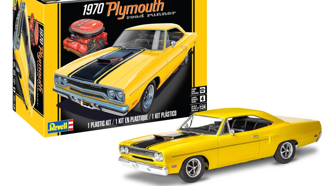 Revell bringt extrascharfen Plymouth Roadrunner von 1970 in 1:24
