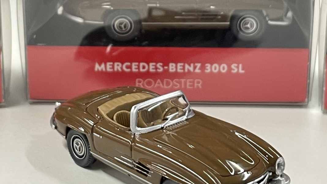 Wiking-Sensation: Nationales Automuseum bringt Krupps 300 SL in 1:87