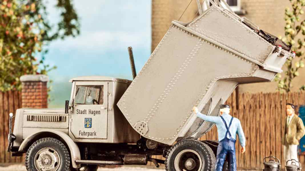 Weinert Modellbau überrascht 2022 mit drei Wiederauflagen von Lkw-Bausätzen in 1:87