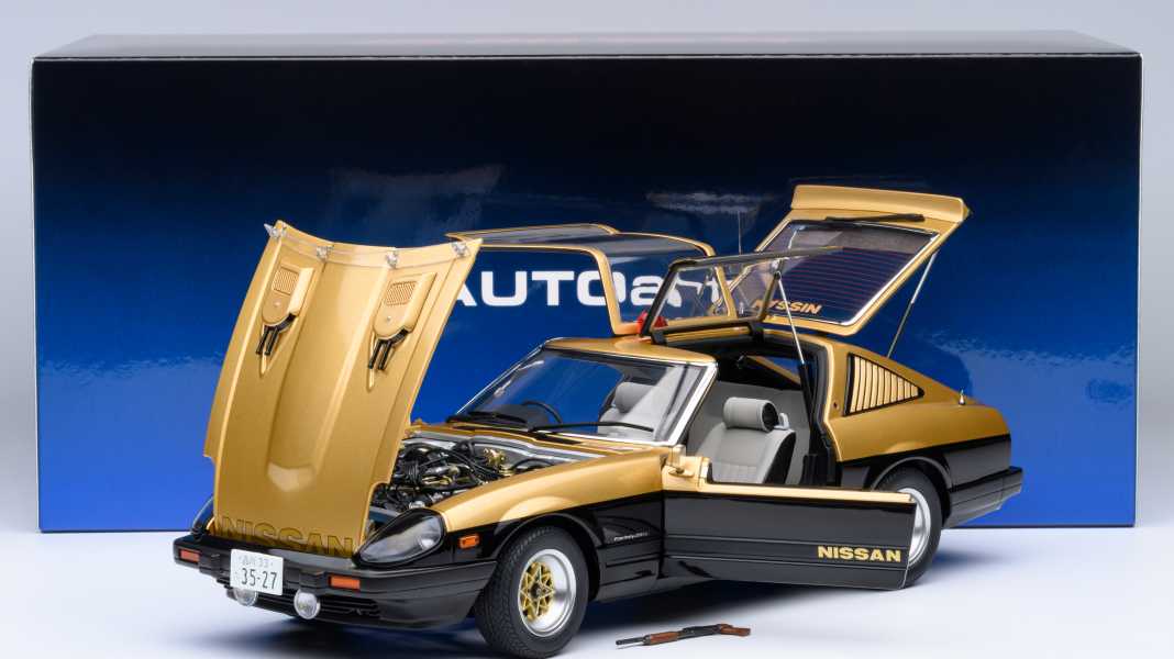 Autoart baut Datsun ZX der Nippon-Polizisten von “Western Police” in 1:18