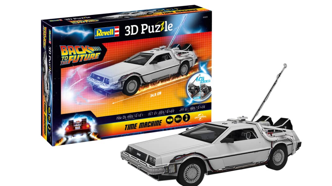 Puzzle dich “Zurück in die Zukunft” – aber dann auch wirklich cool in 3D!