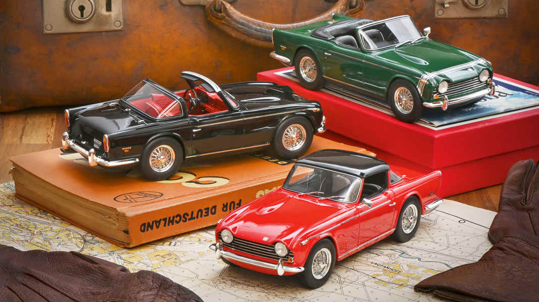 Triumph TR5/TR250 von Schuco in 1:18 – Surrey or not?