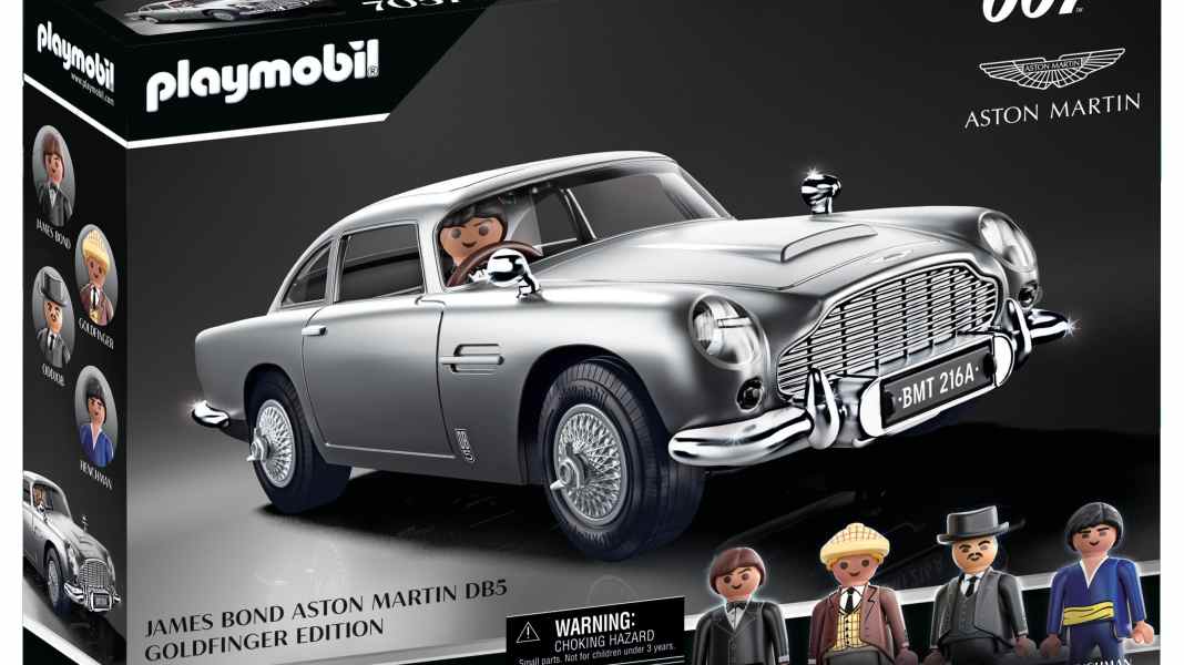 007 sein Playmobil-Aston-Martin