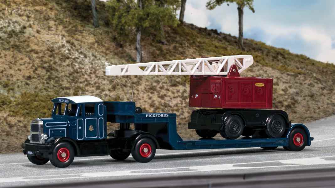 Very british: Corgi bringt im Inselmaßstab 1:76 drei Scammell-Neuheiten zum Sommer