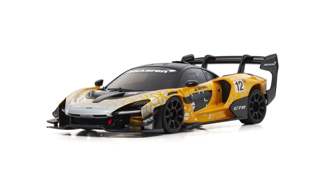 Kyosho bringt den McLaren Senna GTR als Mini-Z-Flitzer in 1:28 mit Funkfernsteuerung