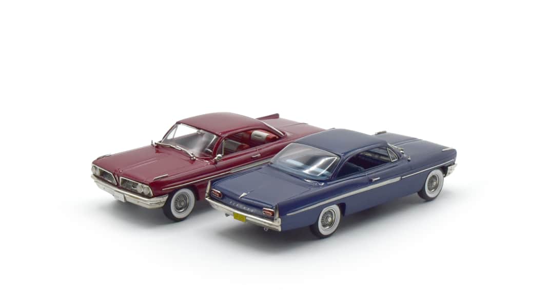 Den seltenen Pontiac Ventura von 1961 bringt Brooklin Models als 1:43er heraus