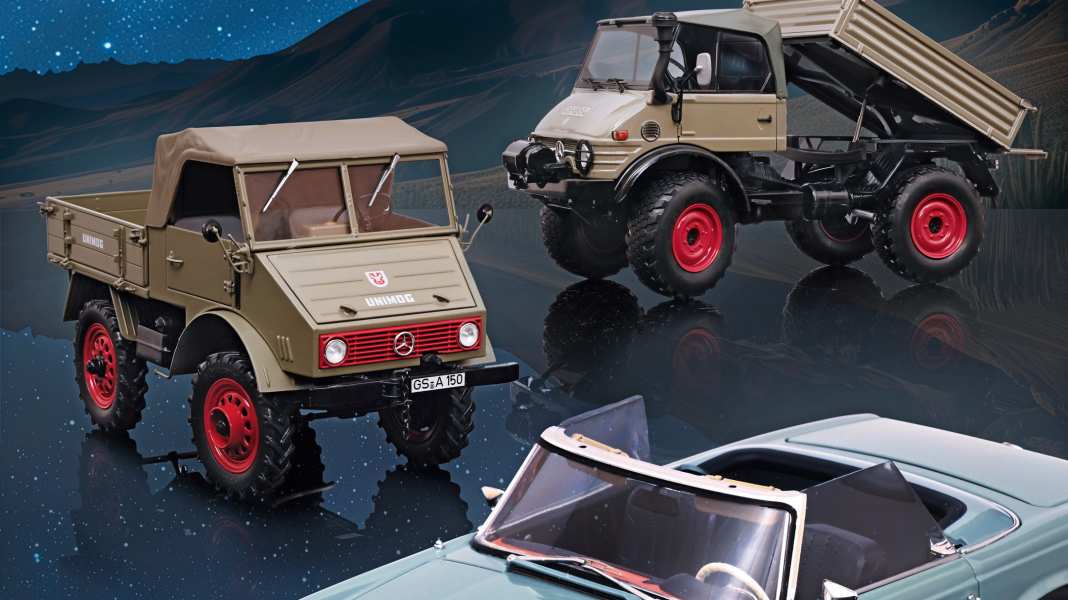 Drei Schuco-Sterne in 1:18 – Sternbringer