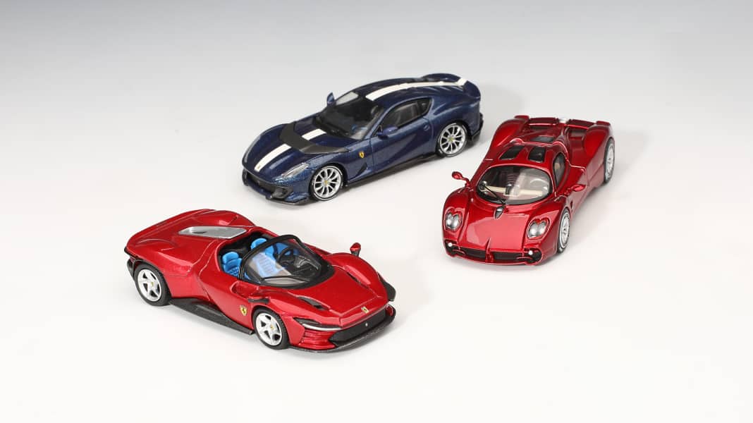 BBR startet ins Jahr 2025 mit Pagani und Ferrari im Maßstab 1:64