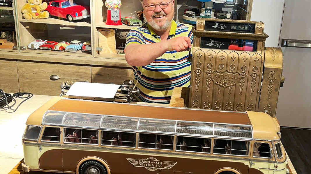 Neues im Modellauto-Museum Bernau – Angebaggert
