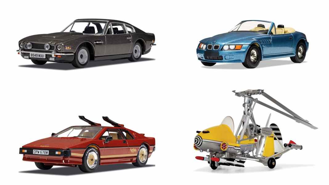 Bei Corgi gibt es 007 im Sonderangebot: Vier Bond-Modelle zum Schnapperpreis