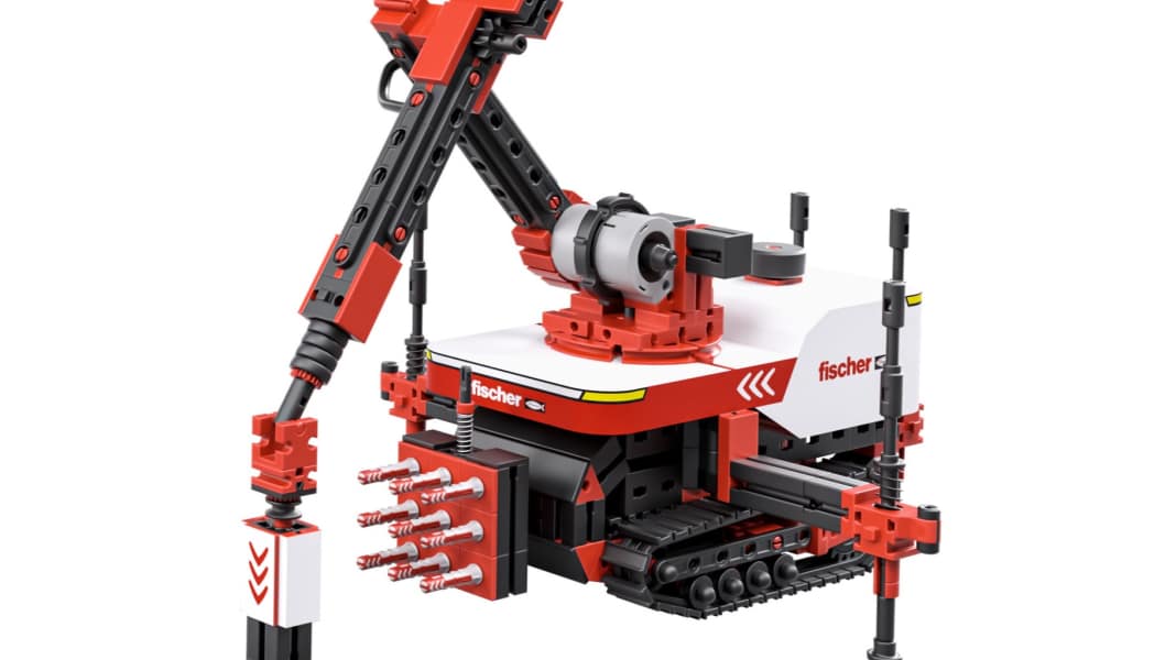 Fischer Technik bringt eigenen Bauroboter als Modellbausatz in 1:8!