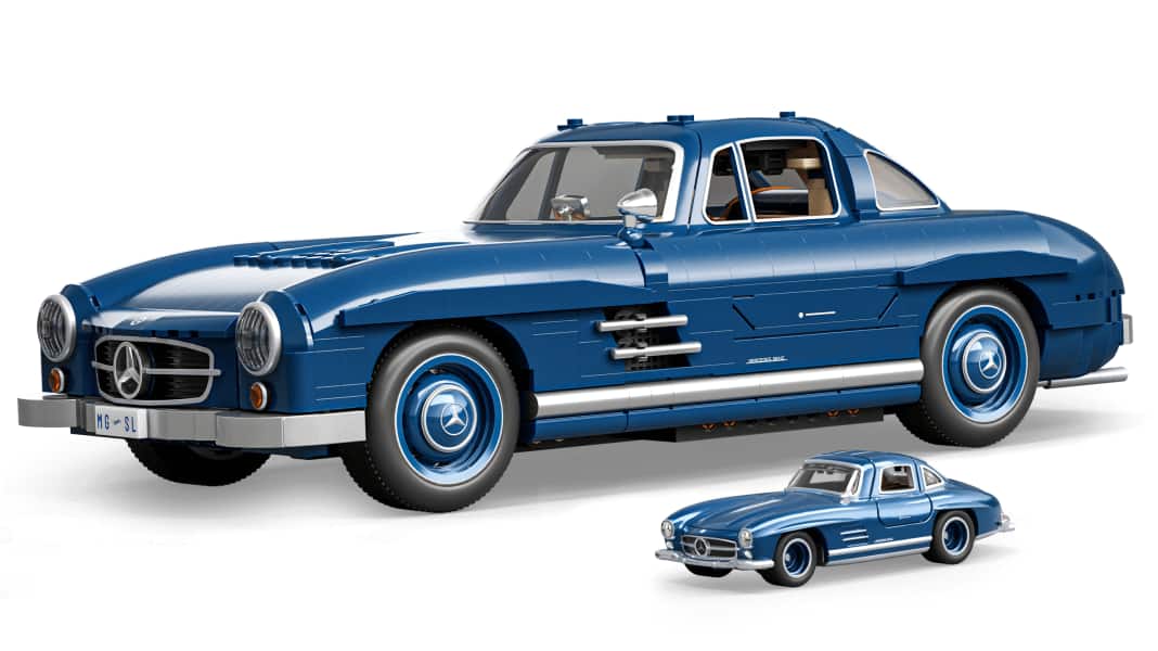 Hot Wheels: Der Flügeltürer kommt als Steinchenbausatz in 1:12