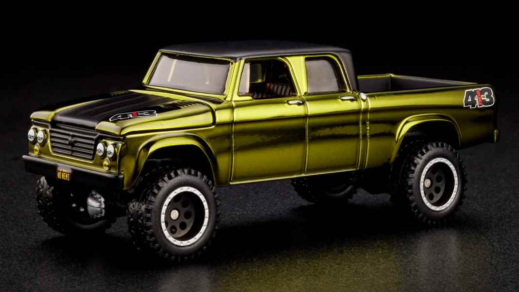 Dieser Dodge Power Wagon von Hot Wheels in 1:64 hat einen besonderen Glanz