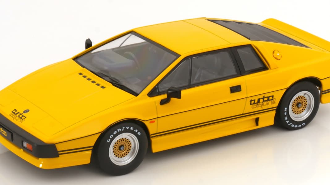 KK-Scale zeigt klare Kante und bringt in 1:18 drei neue Lotus Esprit Turbo