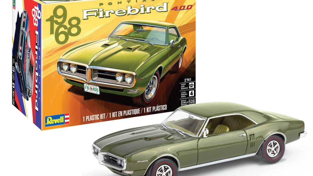 Revell bringt den Firebird als Alt-Achtundsechziger und 1:25-Plastikkit
