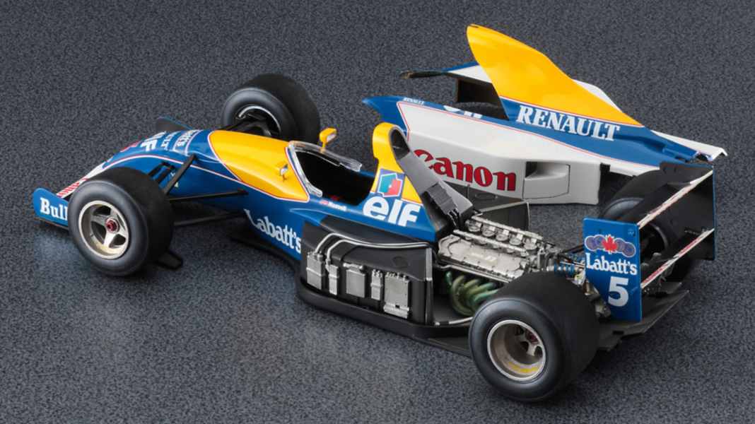 Hasegawa bringt den Williams FW14 in 1:24 mit Die-Cast-Motor