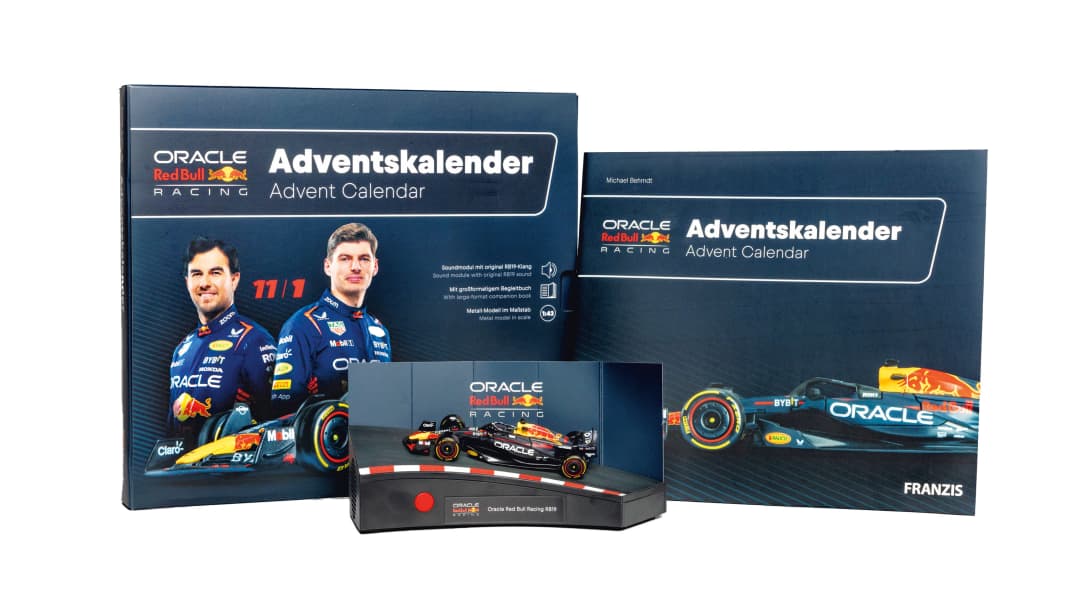 Adventskalender Red Bull RB19 in 1:43 – Die Nummer eins
