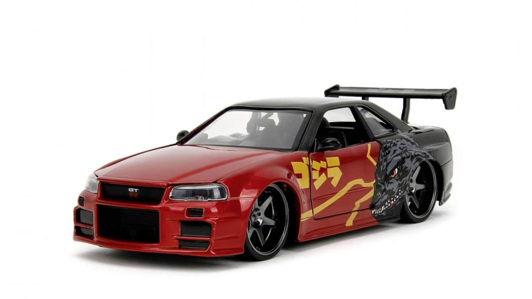 Mit diesem Nissan Skyline lässt Jada Toys in 1:24 das Godzilla-Monster raus!