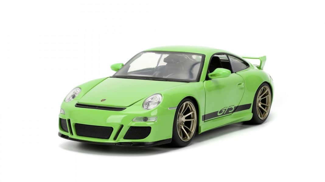 Jada Toys startet den grünen GT3 aus Fast & Furious in 1:24