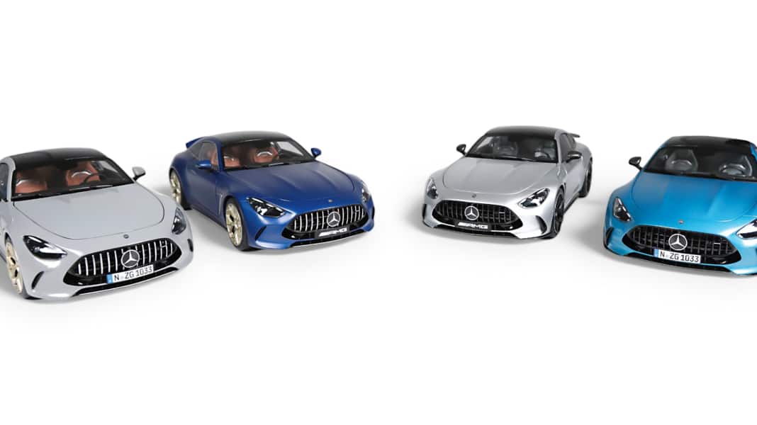 ‘24 Mercedes AMG GT von NZG in 1:18 – NZG sagt AMG