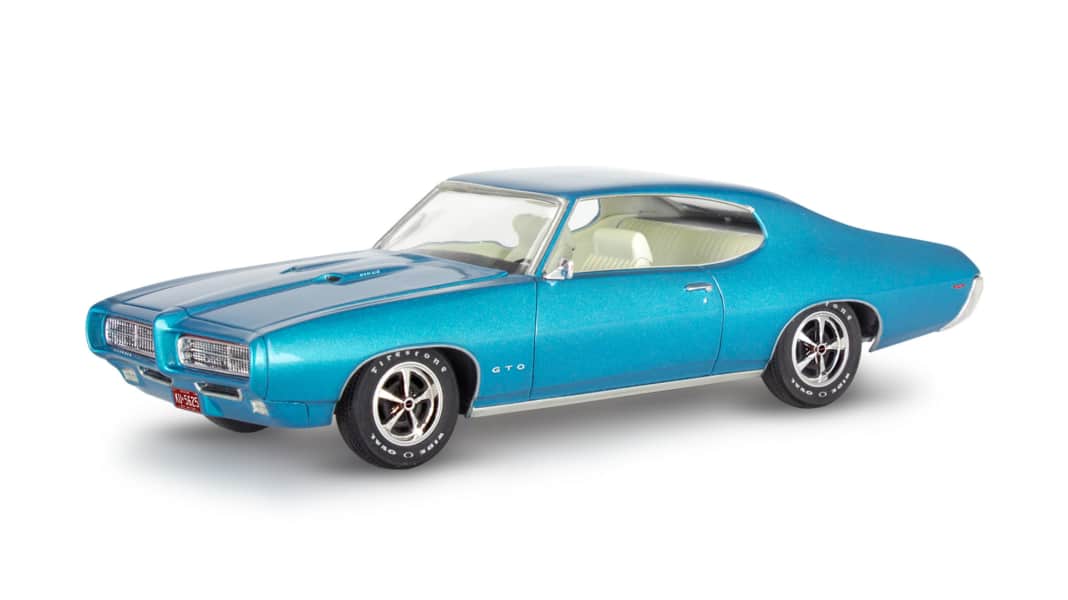 Revell bringt GTO: Der ‘69 Pontiac kommt als Kit in 1:24