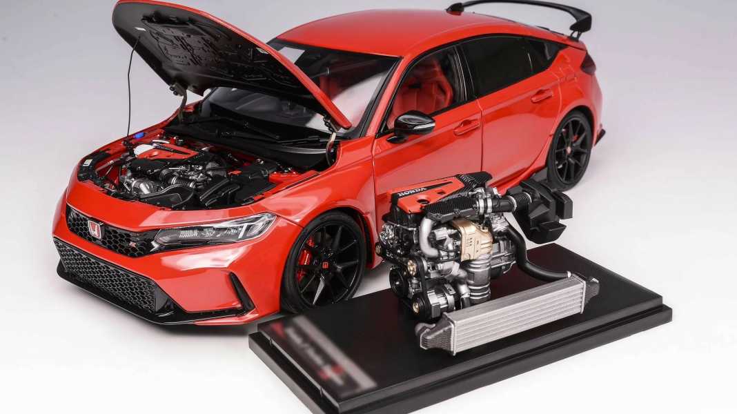 Motorhelix kündigt ultimativen Honda Civic Type R im Maßstab 1:18 an