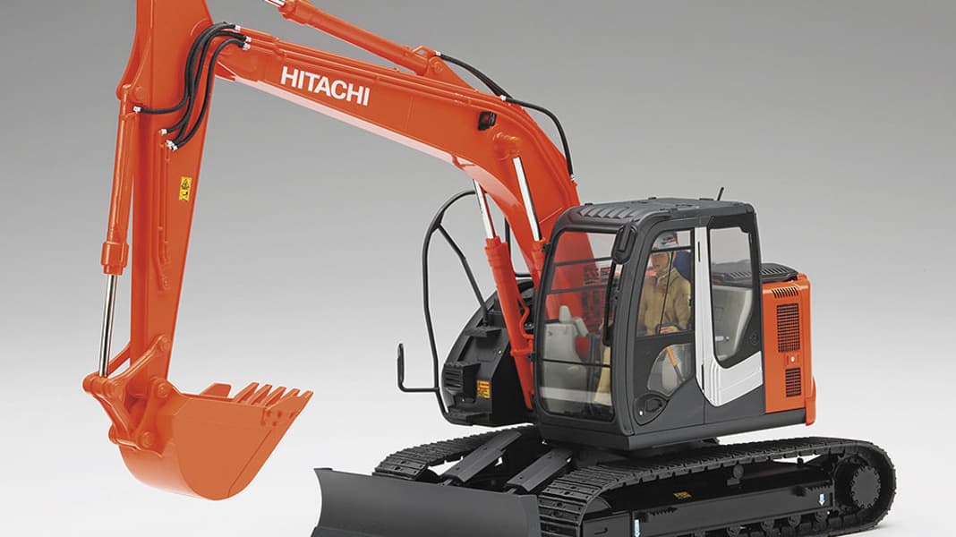 Hasegawa bringt neuen Hitachi-Bagger in 1:35 und Top-Detaillierung