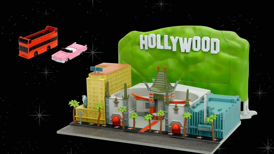 Jada Toys goes to Hollywood – mit einem coolen Diorama in seiner Nano-Serie