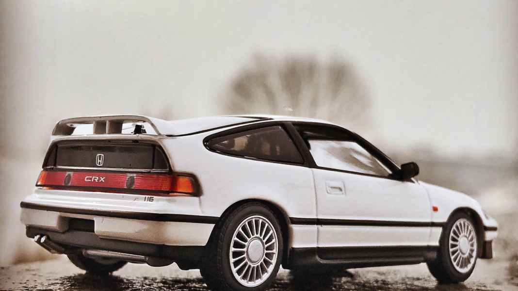 Weiß & heiß – ‘87 Honda CRX von Minichamps in 1:43
