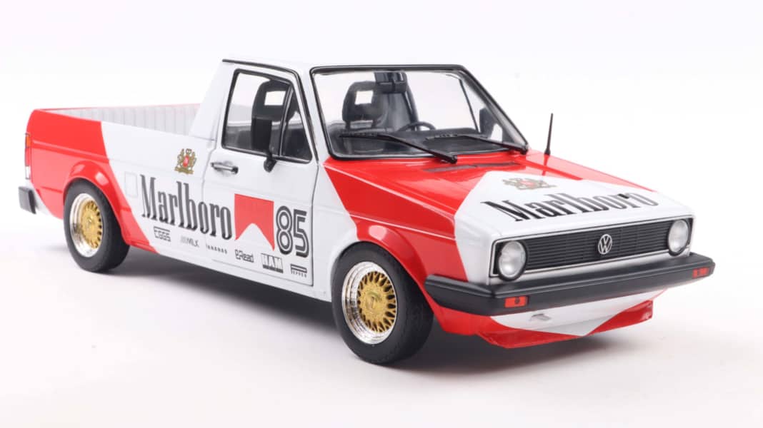 Messe-Ticker 4: Solido macht den VW Caddy in 1:18 zum “Marlboro”-Man aus Die Cast