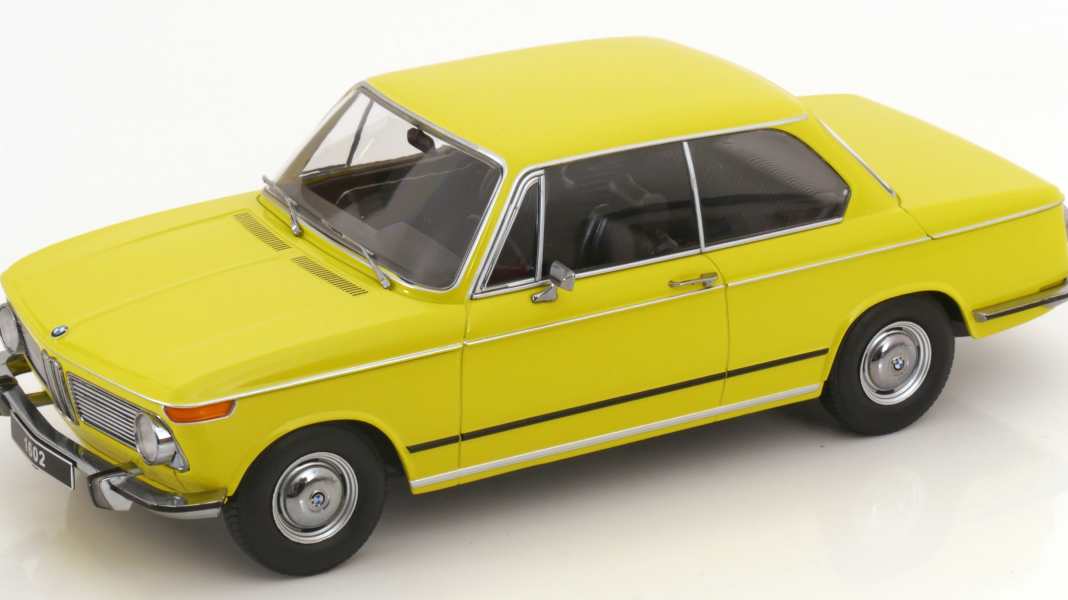 KK-Scale hat in 1:18 vier neue BMW 02er aus Die-Cast in petto!