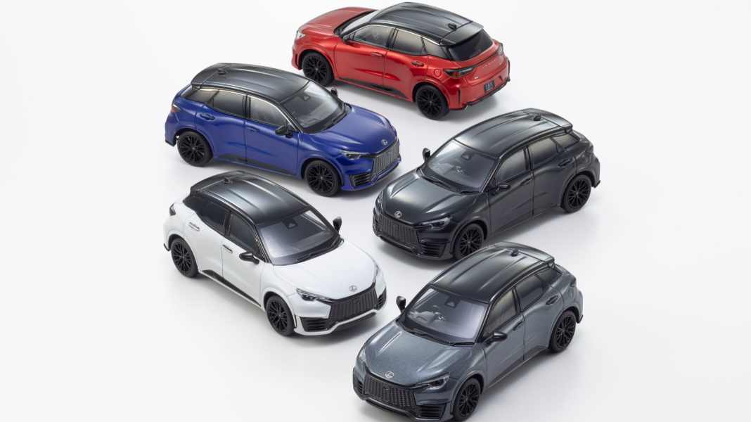 Kyosho bringt Lexus-Exoten LBX Morizo RR in fünf Farben als 1:43er