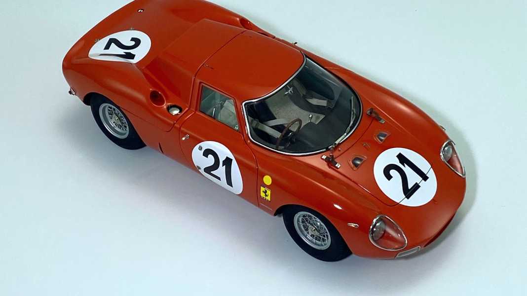 Martisan will ganz hoch hinaus mit seinem Ferrari 250 LM in 1:18