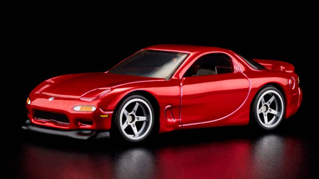 Hot Wheels zeigt Wankelmut und bringt RX-7-Twinturbo in 1:64