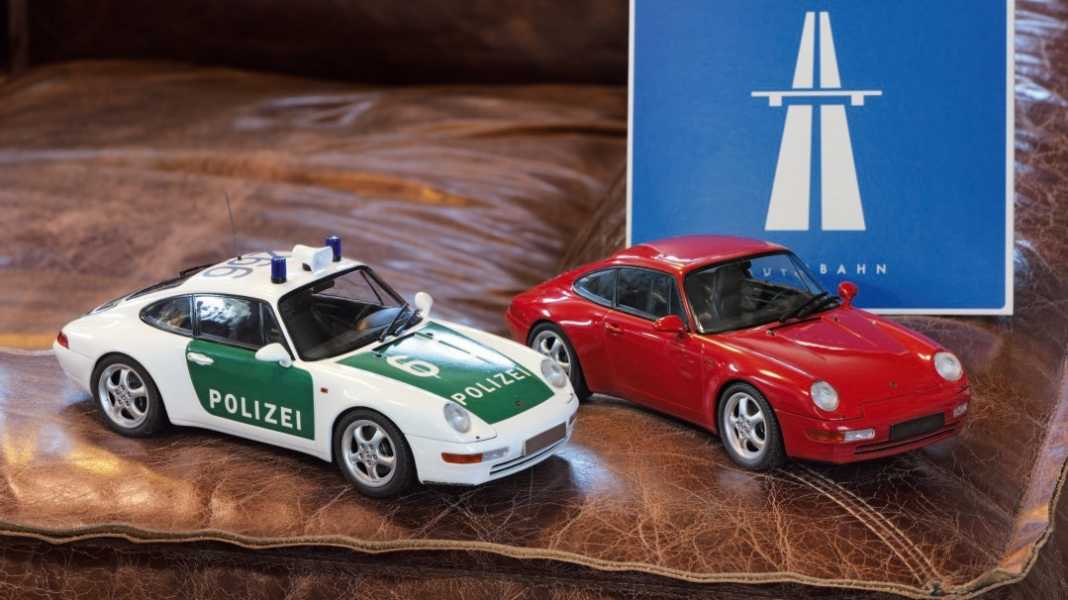 Porsche 911 (993) von Minichamps in 1:18 - Achtung! Kontrolle!