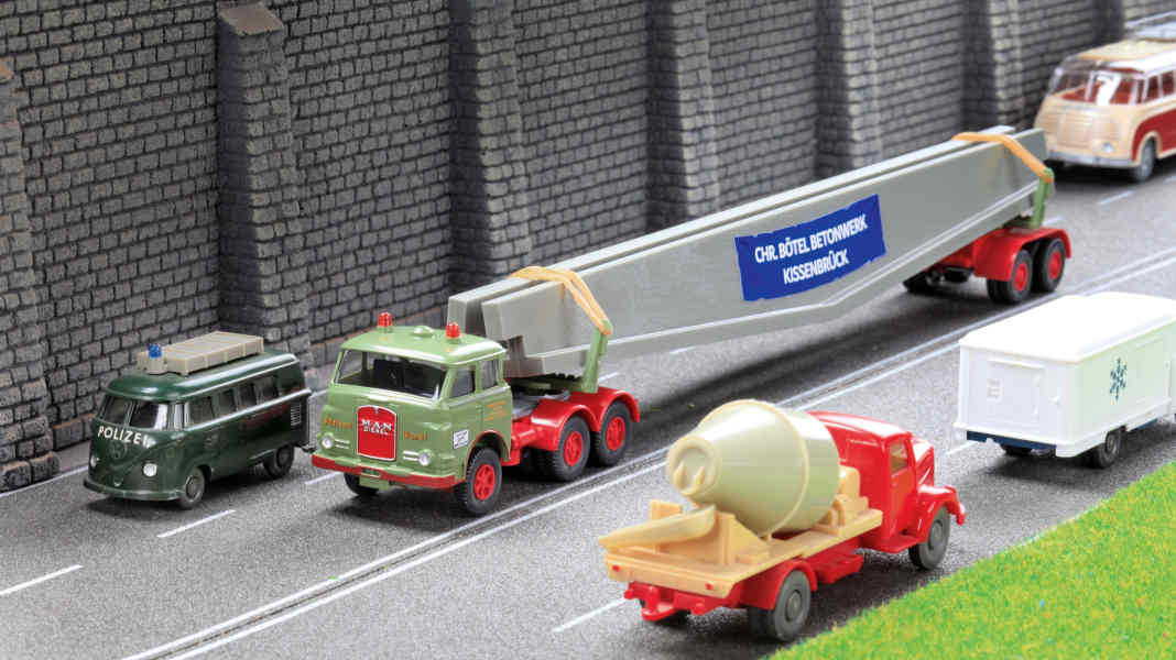 Die MAN Pausbacke von Wiking in 1:87 - Pausbäckchen