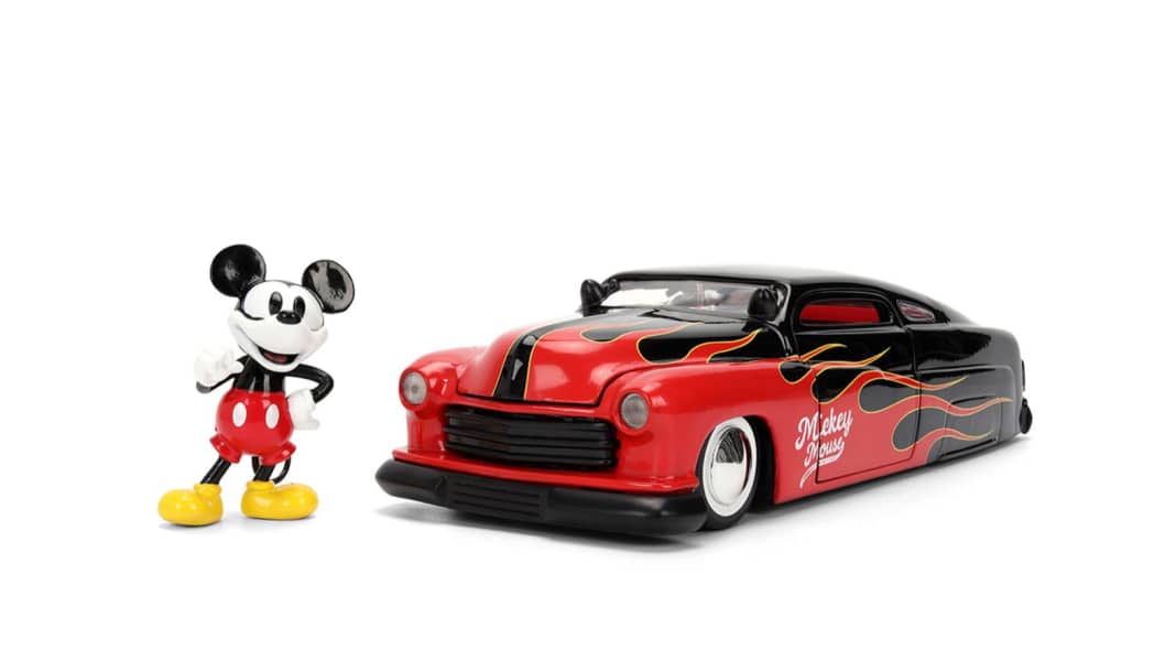 Mickey Mouse trifft Mercury Coupé im Maßstab 1:24 – dank Jada Toys