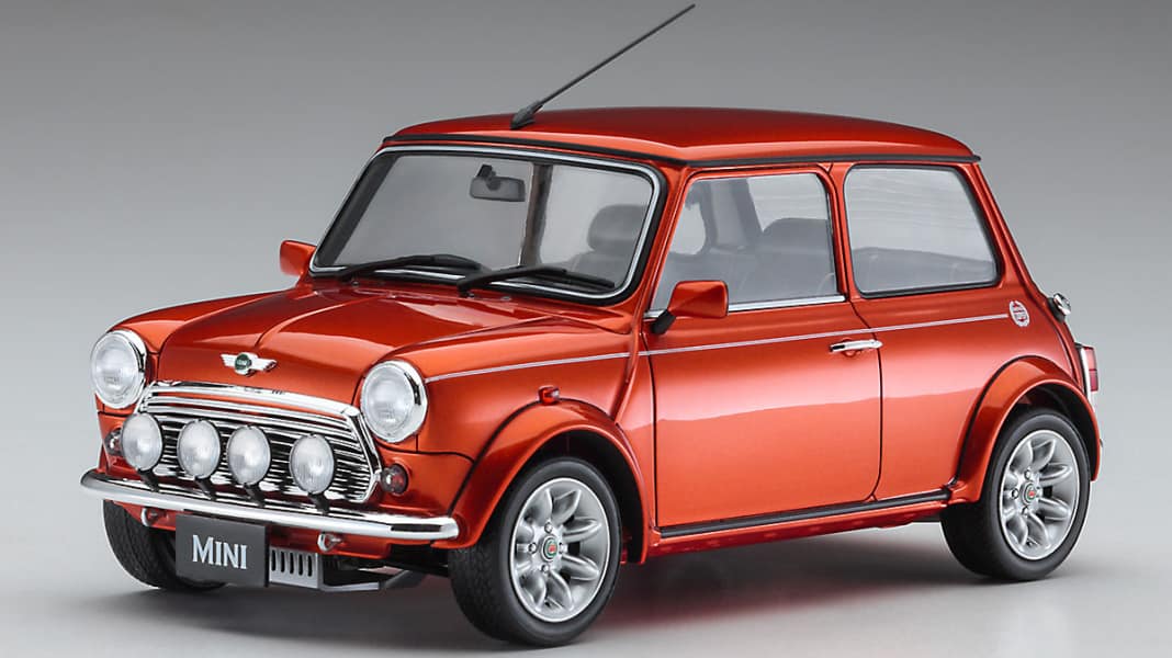 Hasegawa-News: Die Japaner bringen aufgebrezelten Mini in 1:24